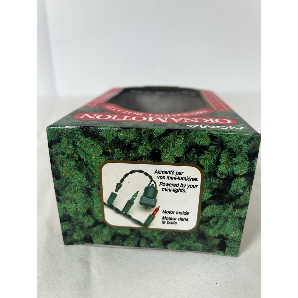 NIB Vintage 1989 NOMA Ornamotion Rotating Church Mouse Choir Ornament W/Motor. - Picture 6 of 7